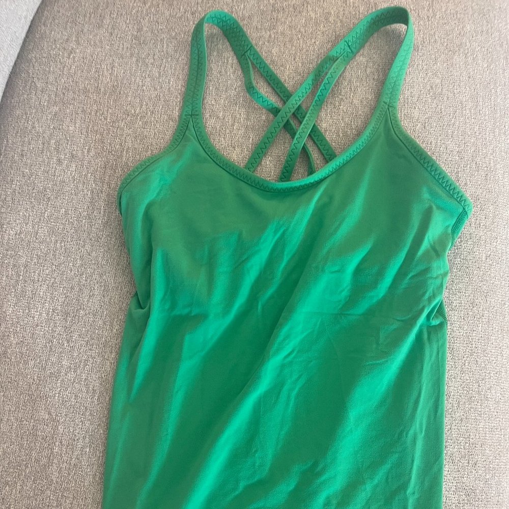 Patagonia Women's Green Athletic Tank Top